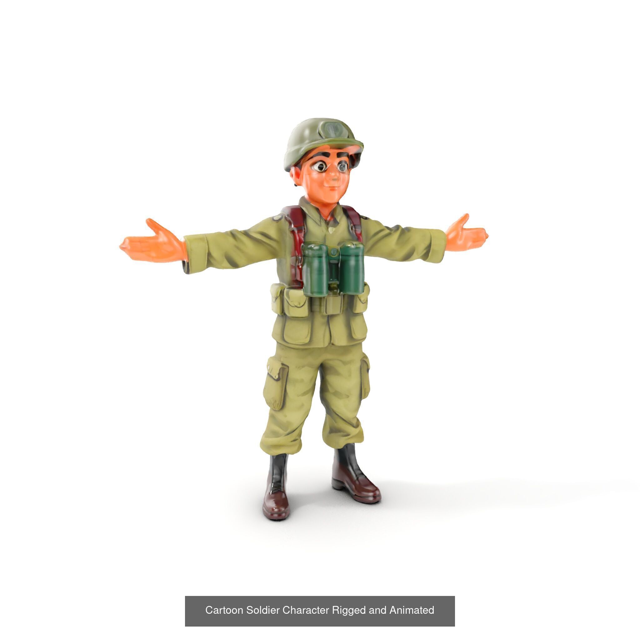 Precise WWII Plastic Soldier Models 3D Model Collection_17
