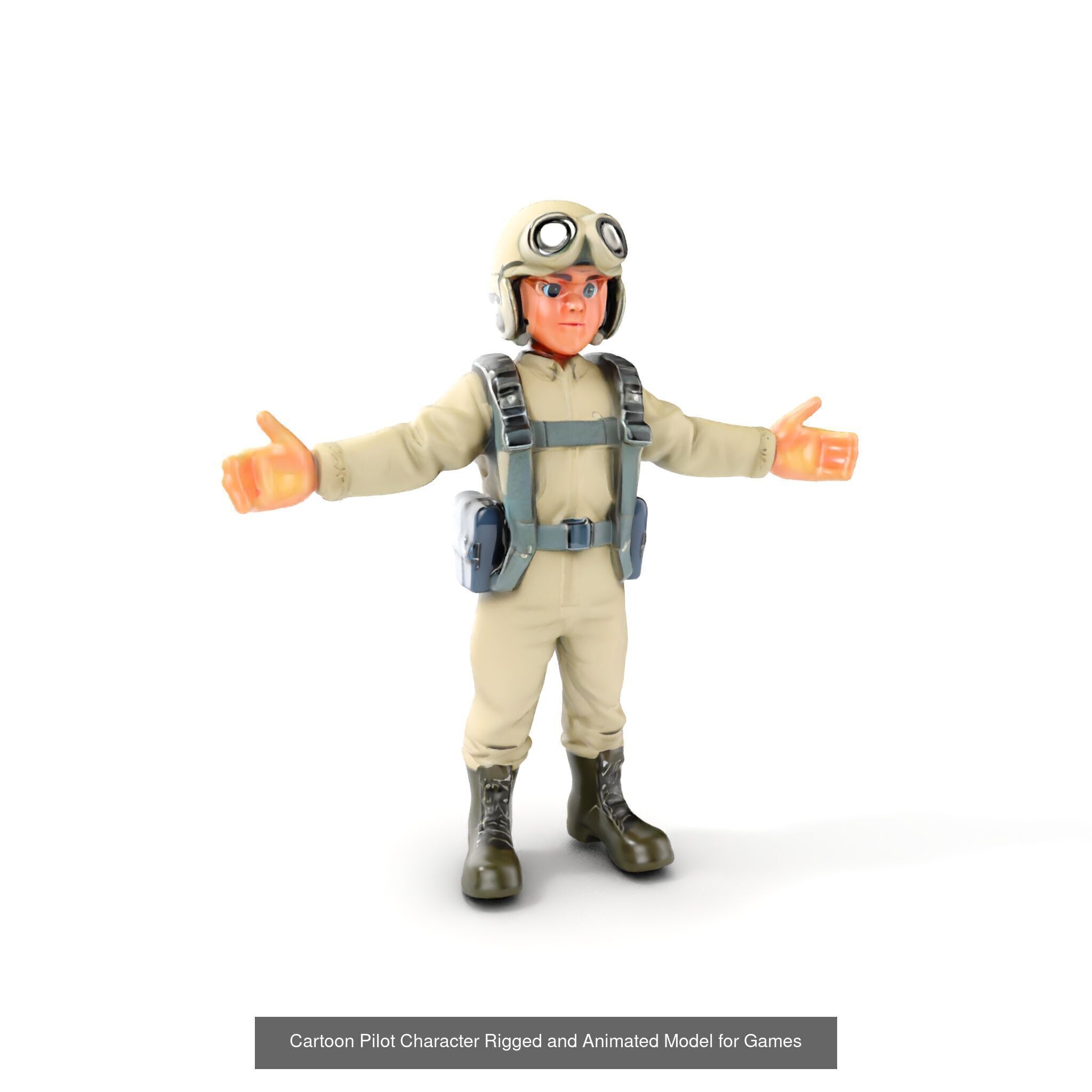 Precise WWII Plastic Soldier Models 3D Model Collection_23