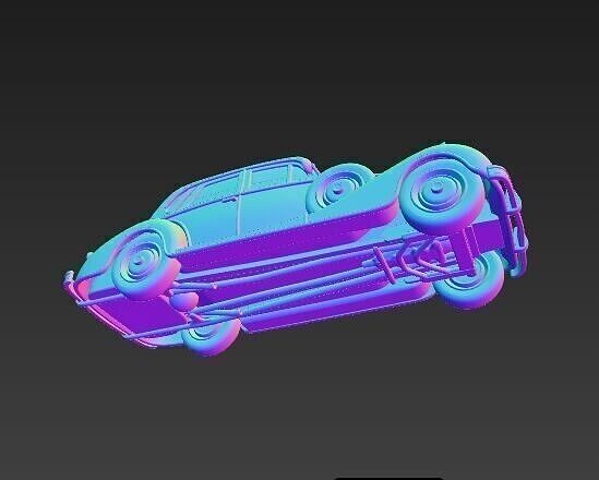 Classic Luxury Car 3D model 3