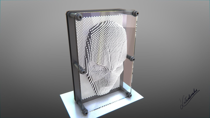 PinArt Toy 3D model