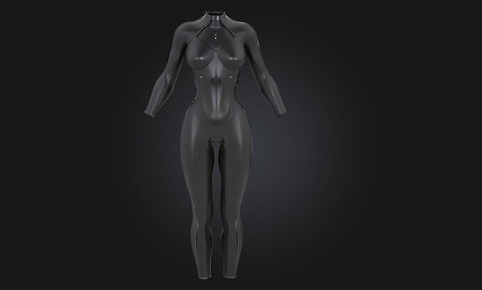 Invisible Glamour Elegant Apparel Model for Fantasy 3D model