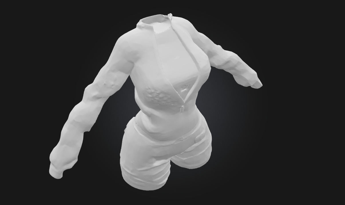 Mystic Jacket Design Fantasy Outerwear Model for Magical 3D model_9