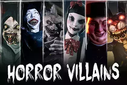 Horror Villains Pack 2 - Rigged and Animated Low-poly 3D model