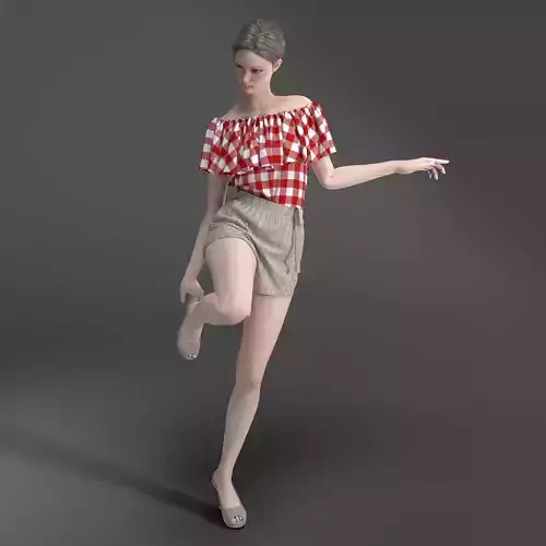 Top and Shorts Outfit