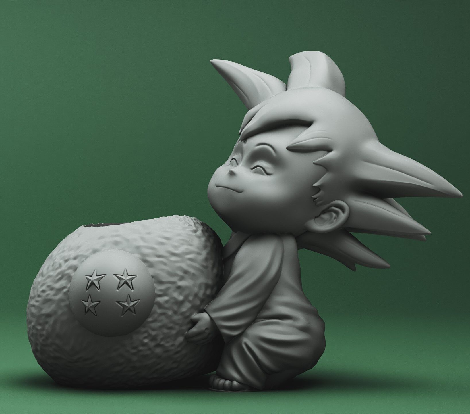buddhas dbz 3D print model_2