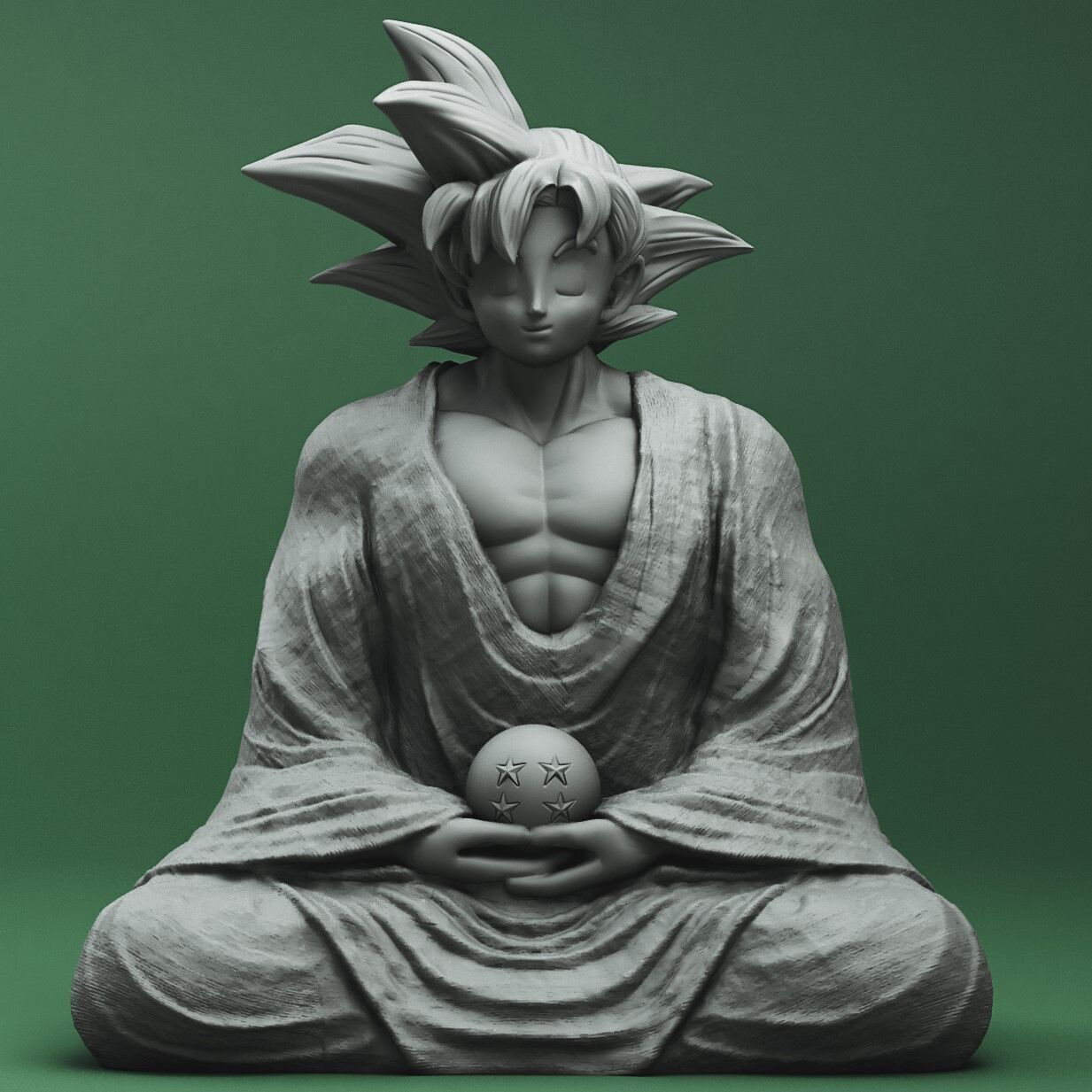 buddhas dbz 3D print model_1
