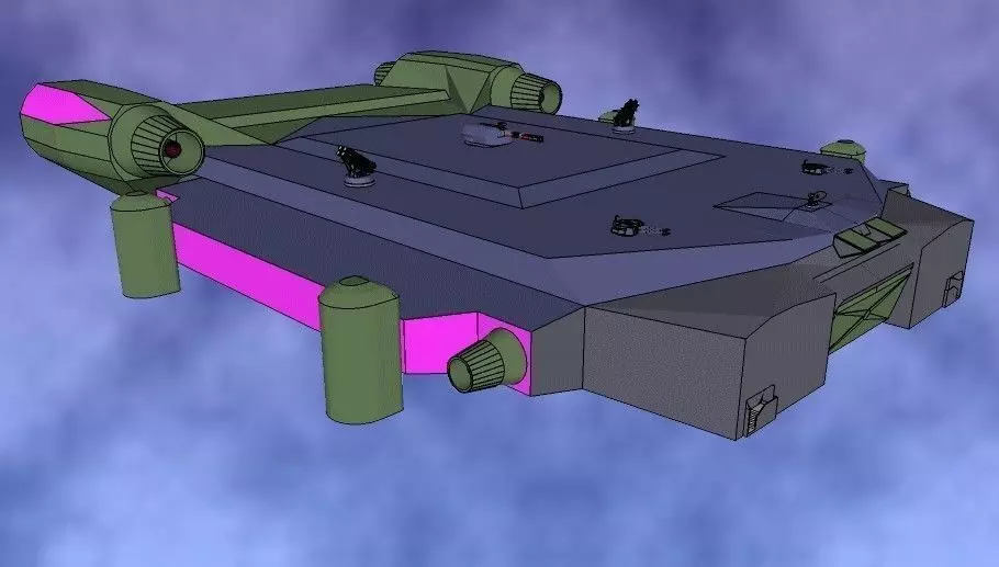 XS46A Poligon Free 3D print model