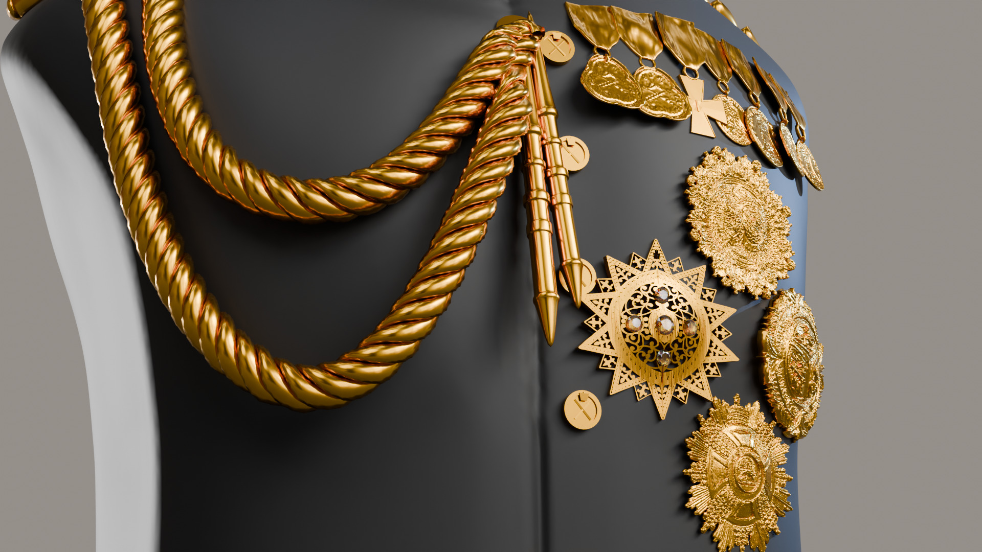 Emperor Haile Selassie I 3D Printable Sculpture 3D print model_2