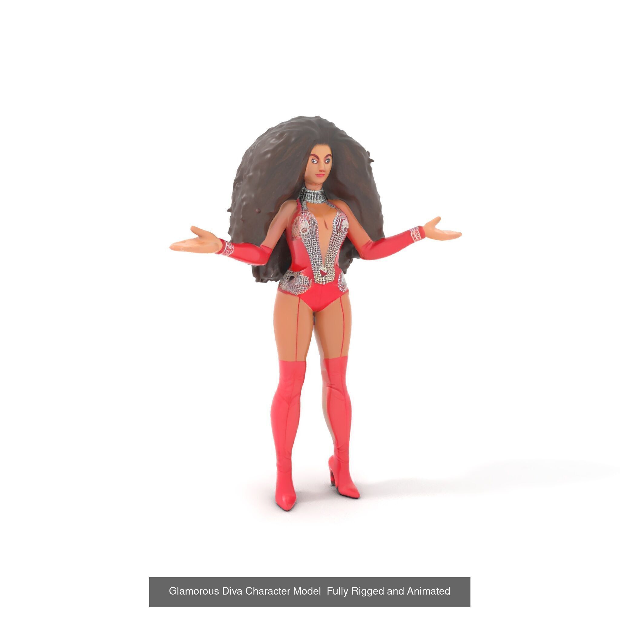 Iconic Music Emojis Pack 3D Model Collection_28