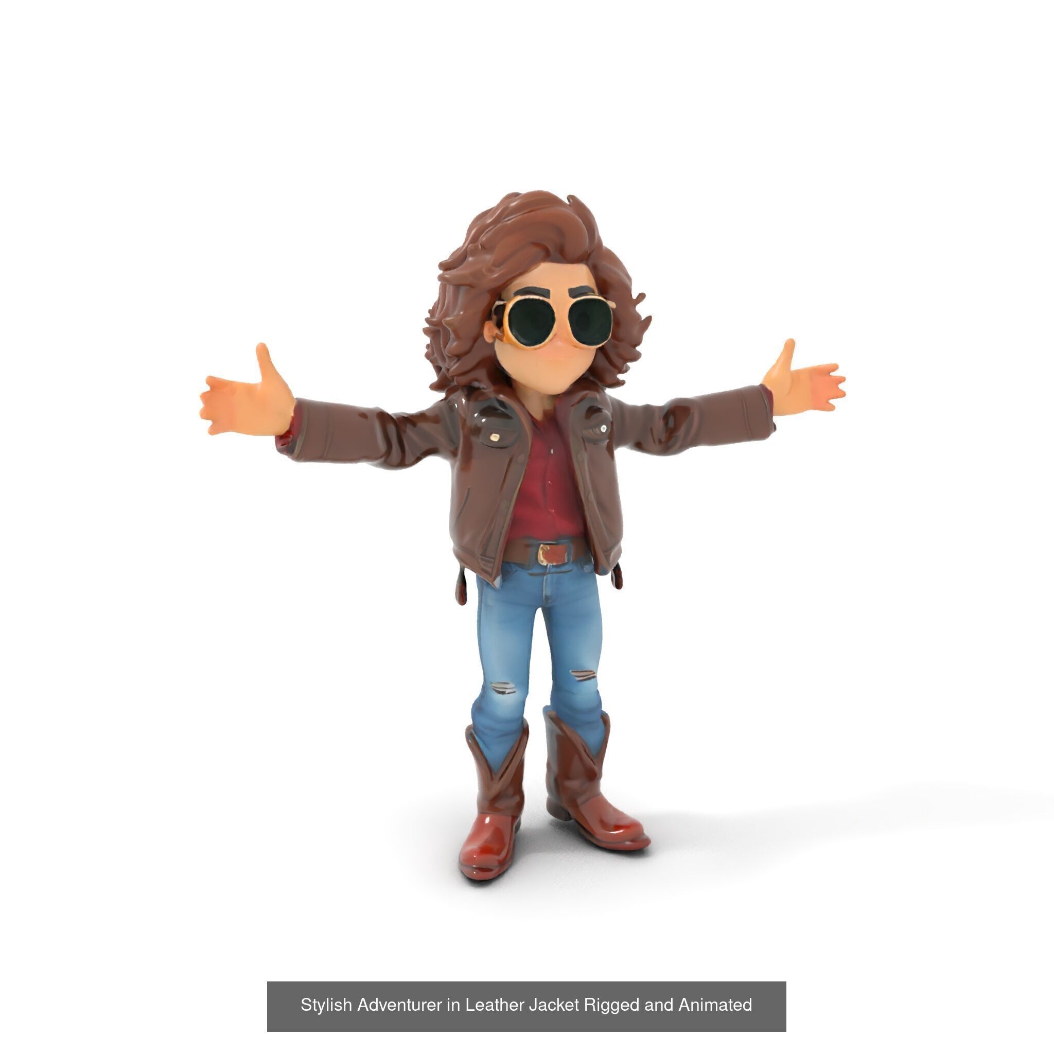 Iconic Music Emojis Pack 3D Model Collection_27