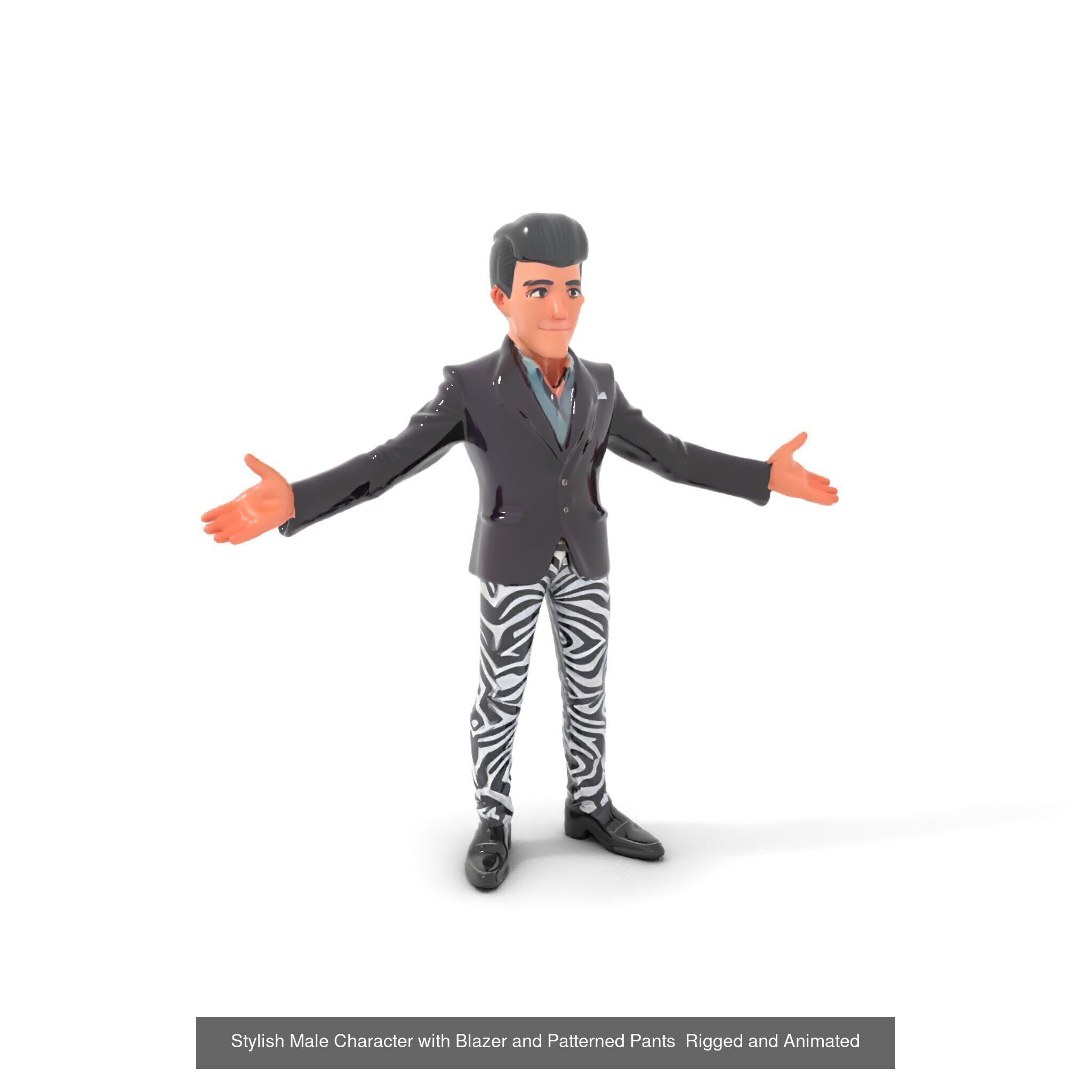 Iconic Music Emojis Pack 3D Model Collection_26