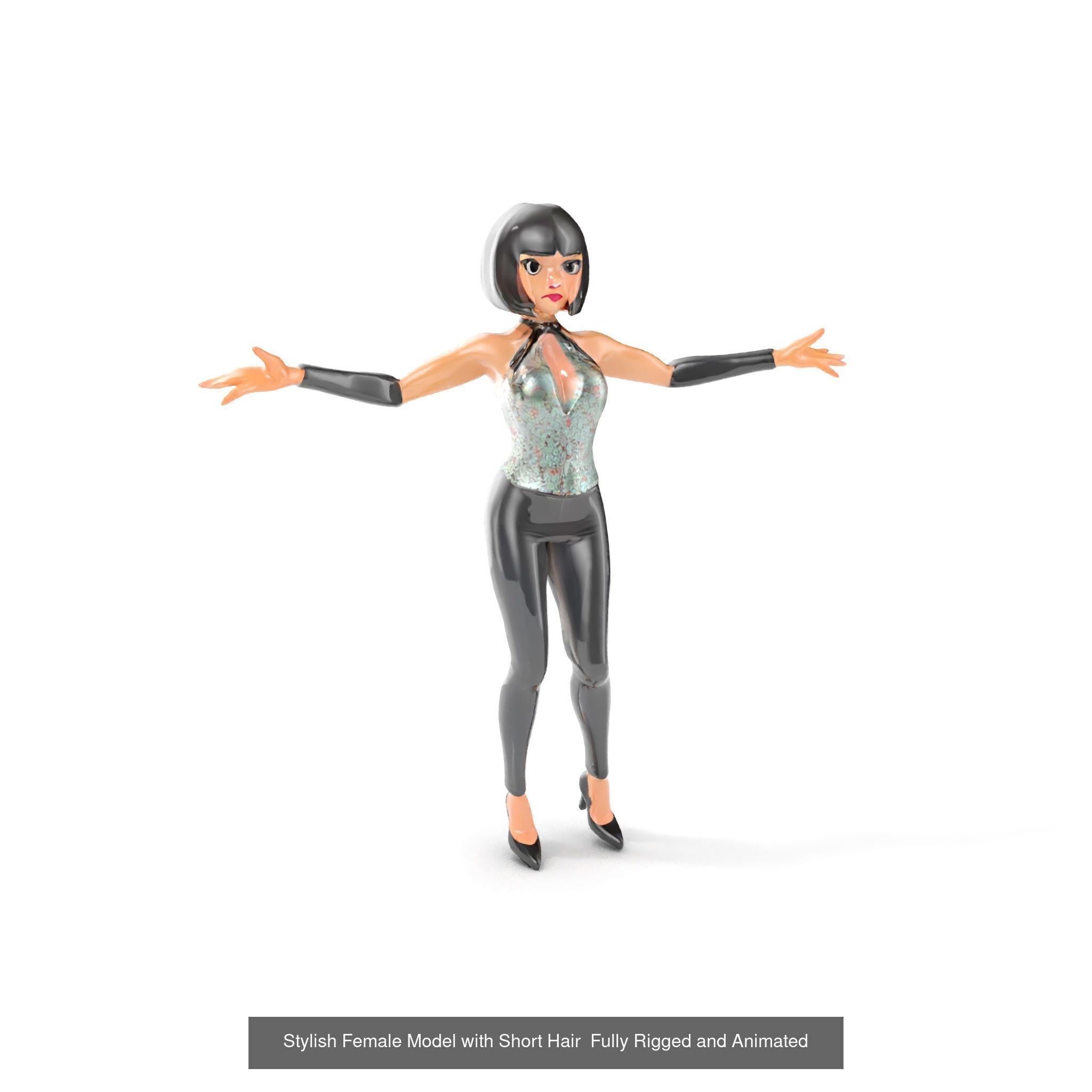 Iconic Music Emojis Pack 3D Model Collection_17