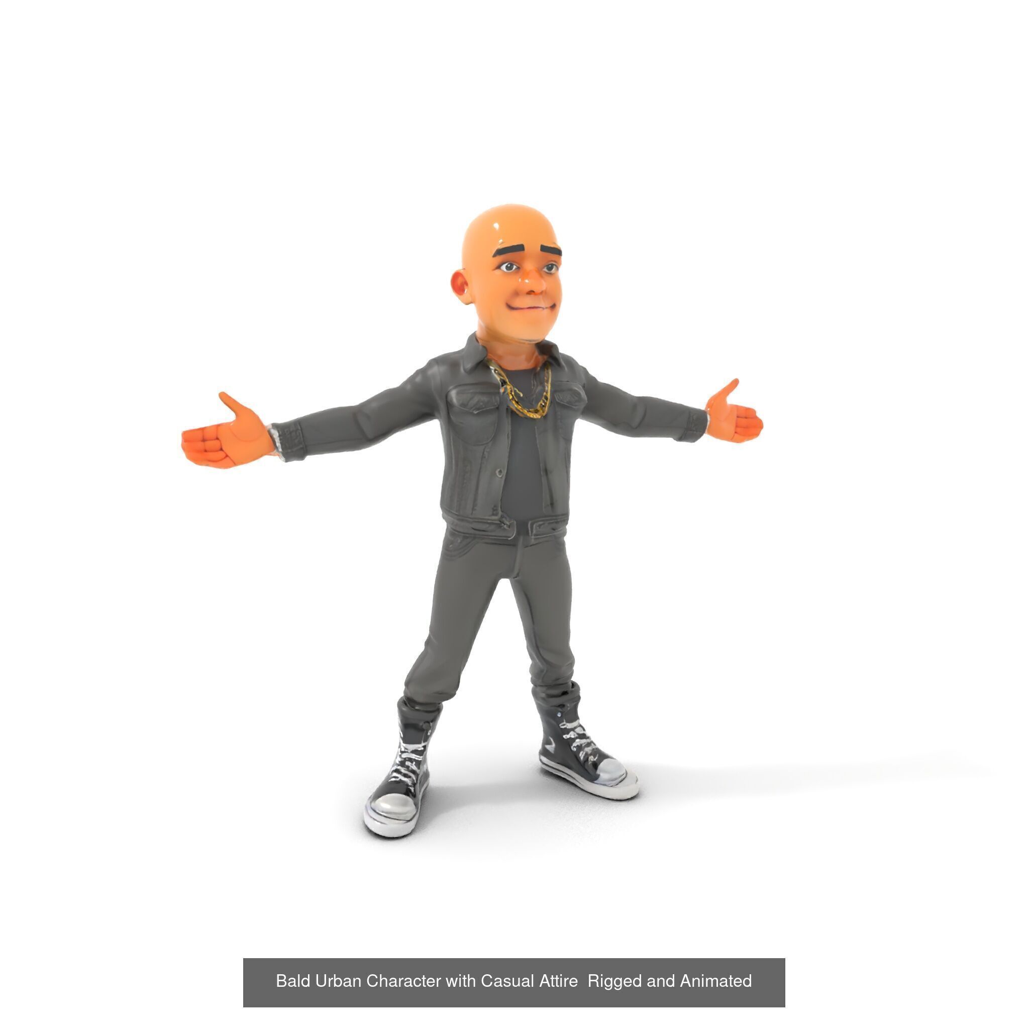 Iconic Music Emojis Pack 3D Model Collection_23