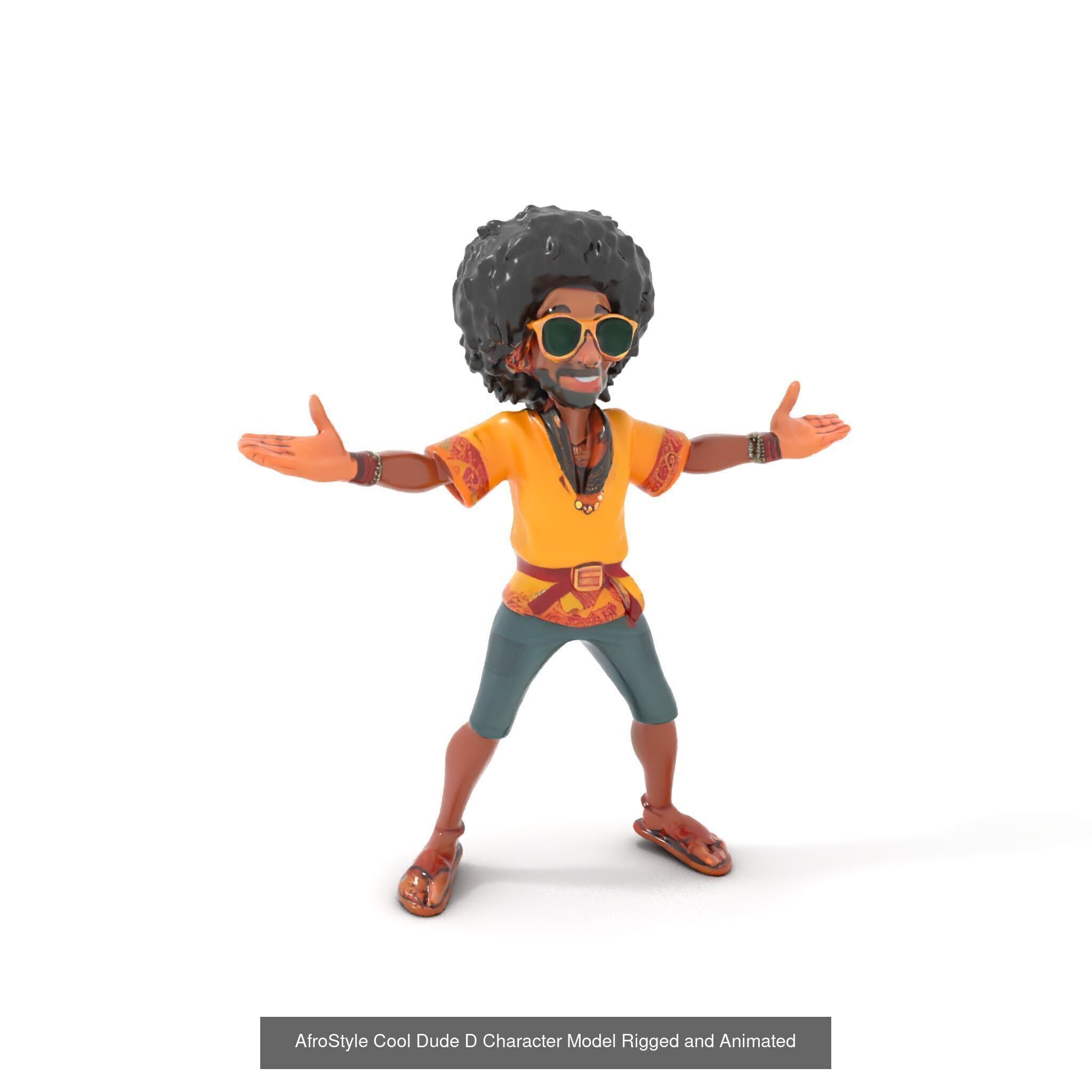 Iconic Music Emojis Pack 3D Model Collection_30