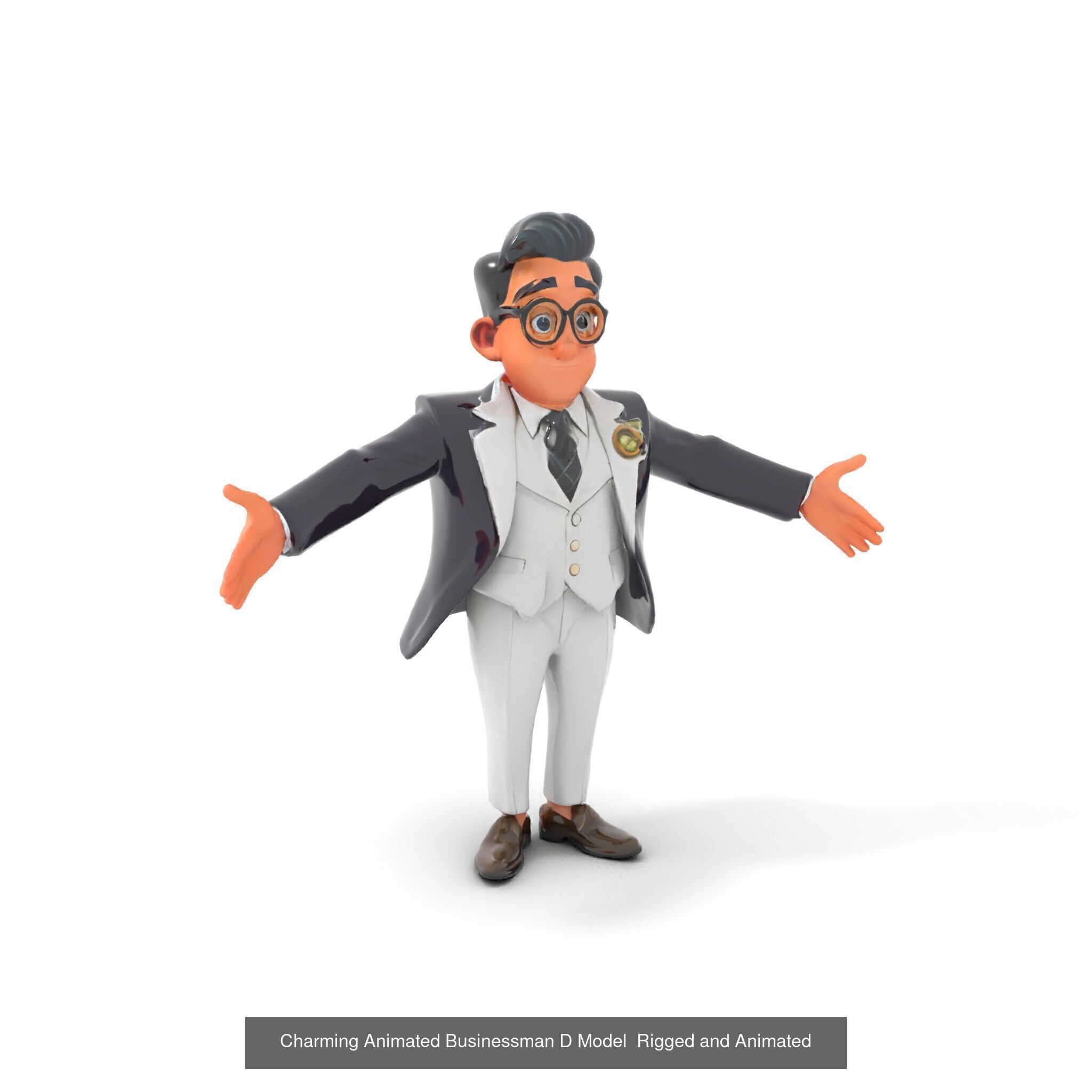 Iconic Music Emojis Pack 3D Model Collection_22