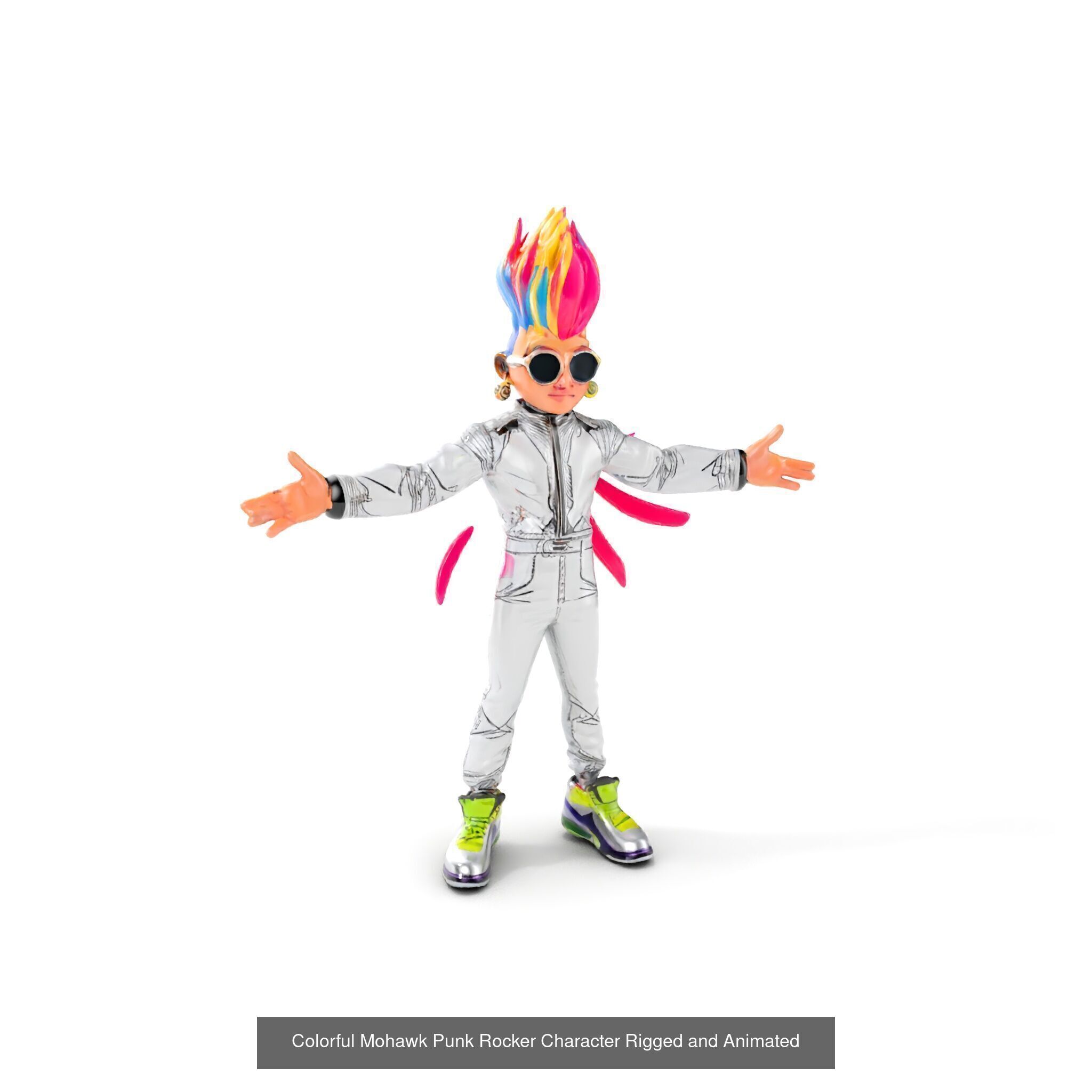 Iconic Music Emojis Pack 3D Model Collection_18