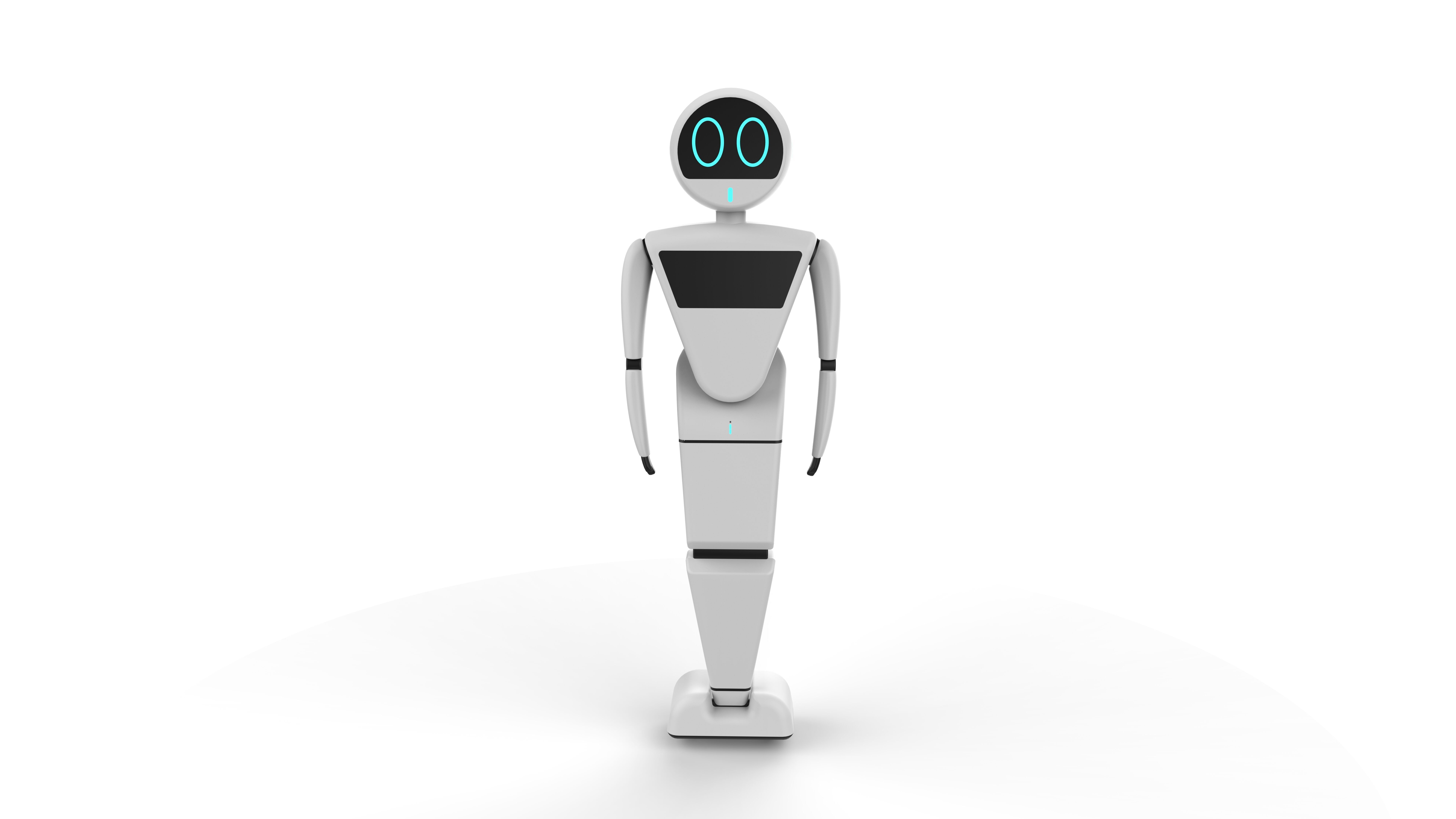 Humanoid Robot Concept 3D print model_1