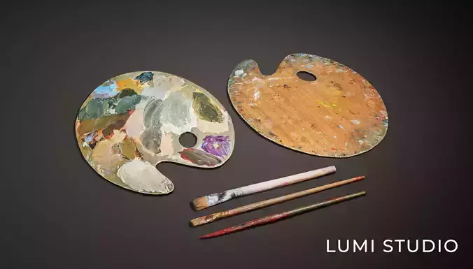 Artist Round Pallete 