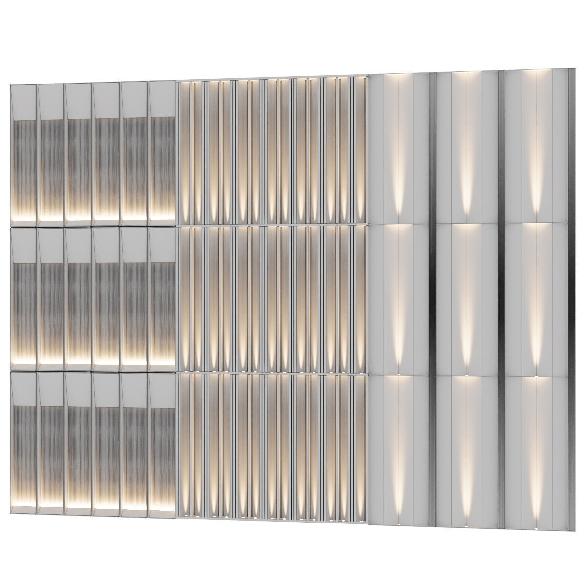 Wood panels 4 3D model_3