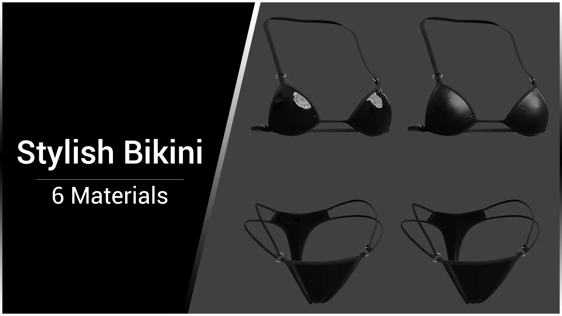 Stylish Mid-Poly PBR Textured 3D model