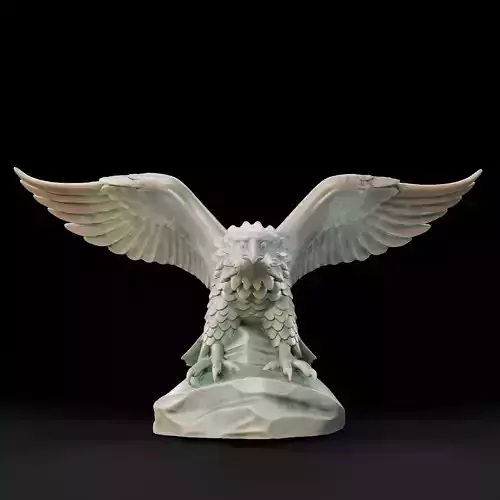 Stone Eagle Statue