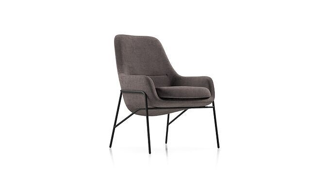 Blu Dot Acre Lounge Chair 3D model