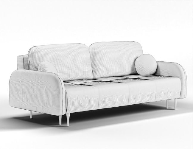 Cloud Sofa 3D model 7