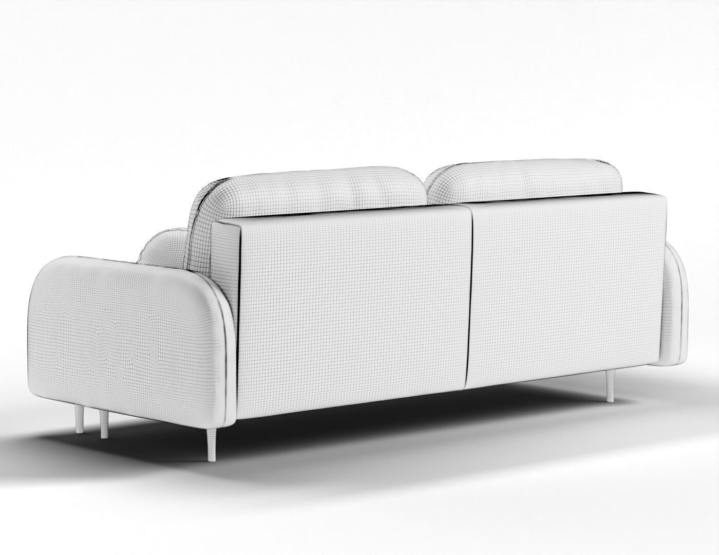 Cloud Sofa 3D model_7