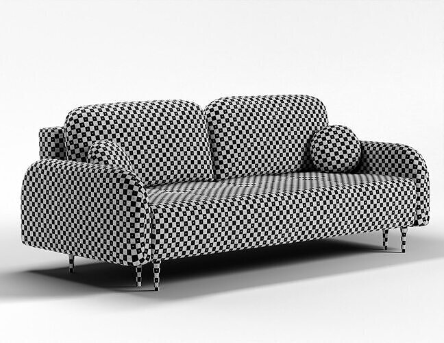 Cloud Sofa 3D model 6