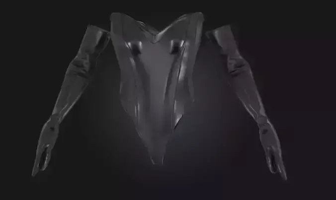 Ebonic Elegance Sophisticated Apparel Model for Fashion 