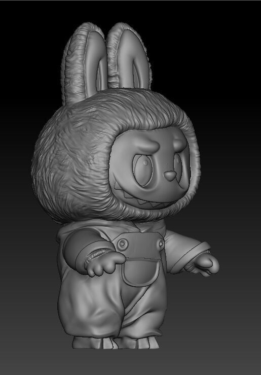 Labubu 3D print model_8