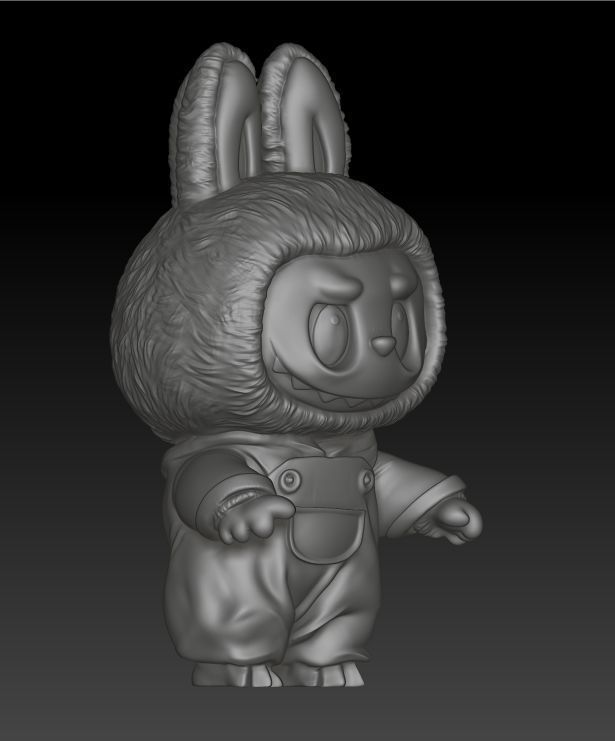 Labubu 3D print model_3