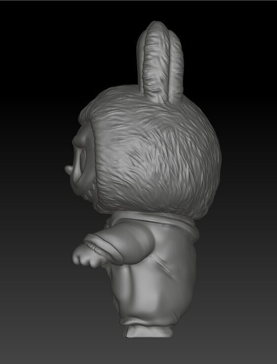Labubu 3D print model_6
