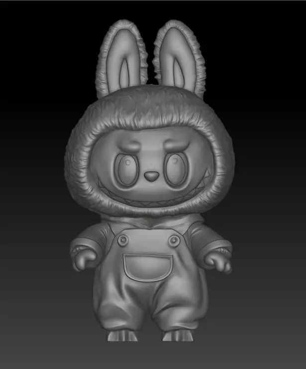 Labubu 3D print model_0