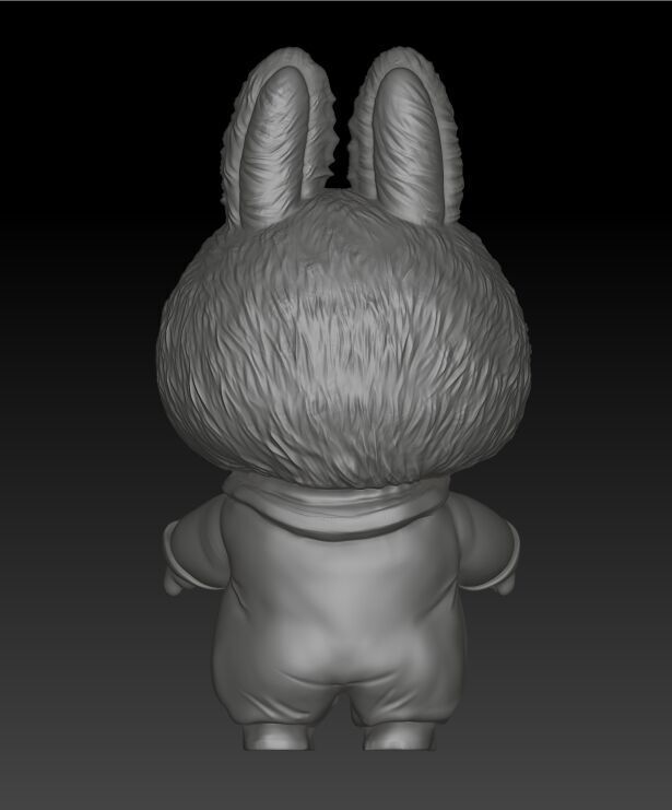 Labubu 3D print model_5