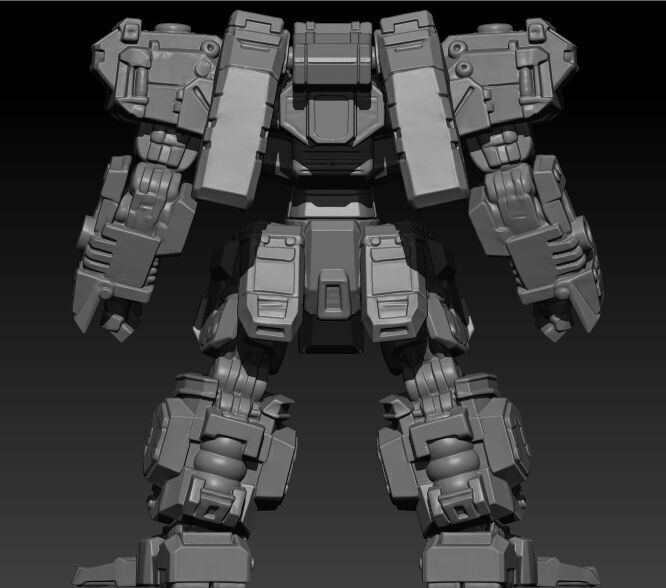 Front Mission Wanzer 3D print model_2