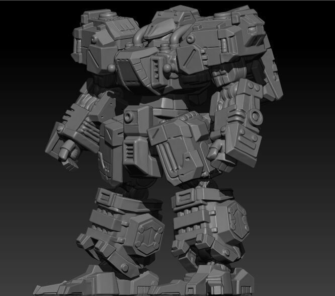 Front Mission Wanzer 3D print model_1