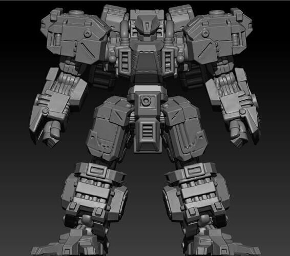 Front Mission Wanzer 3D print model