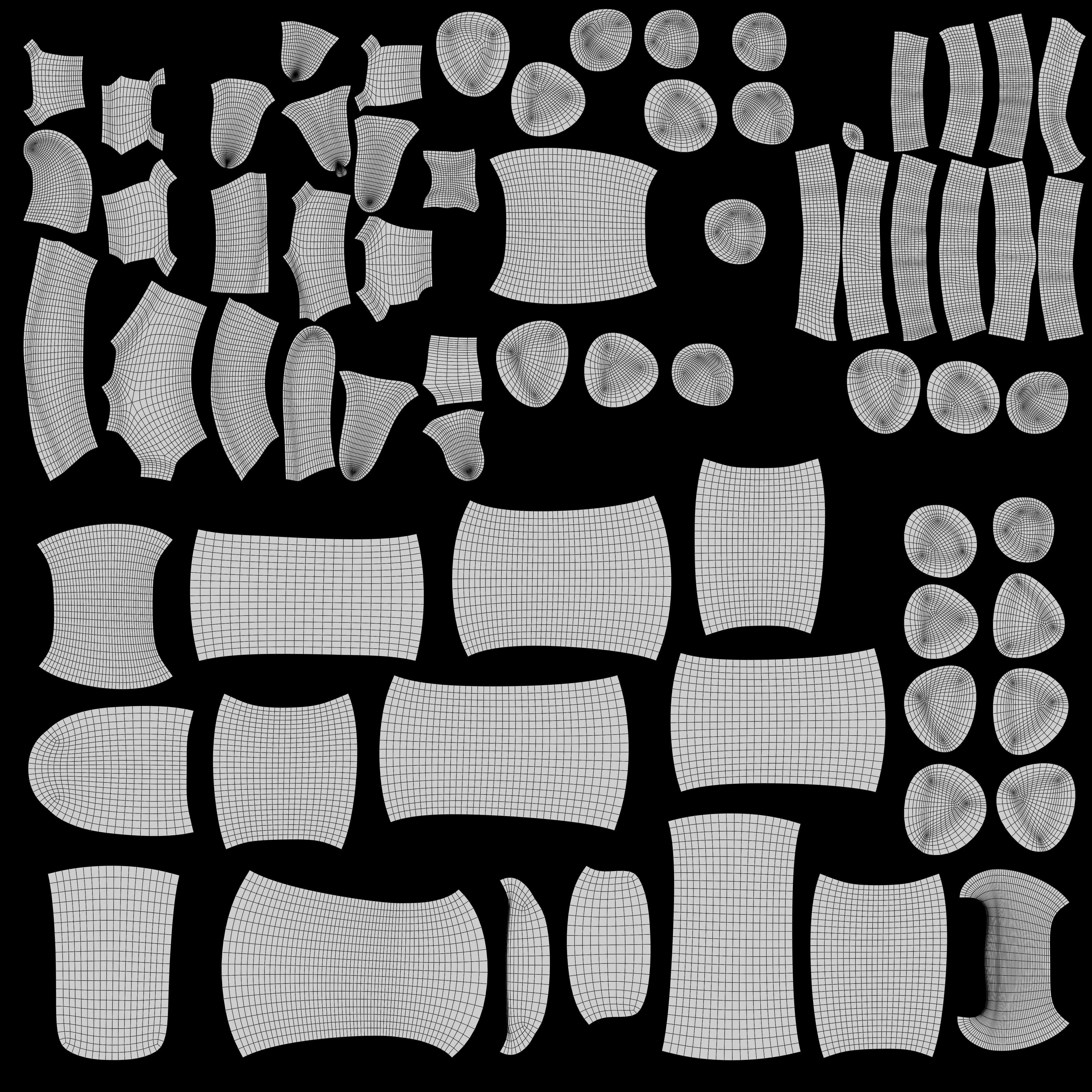 Cinnamon Roll with Icing and Nuts 3D model_8