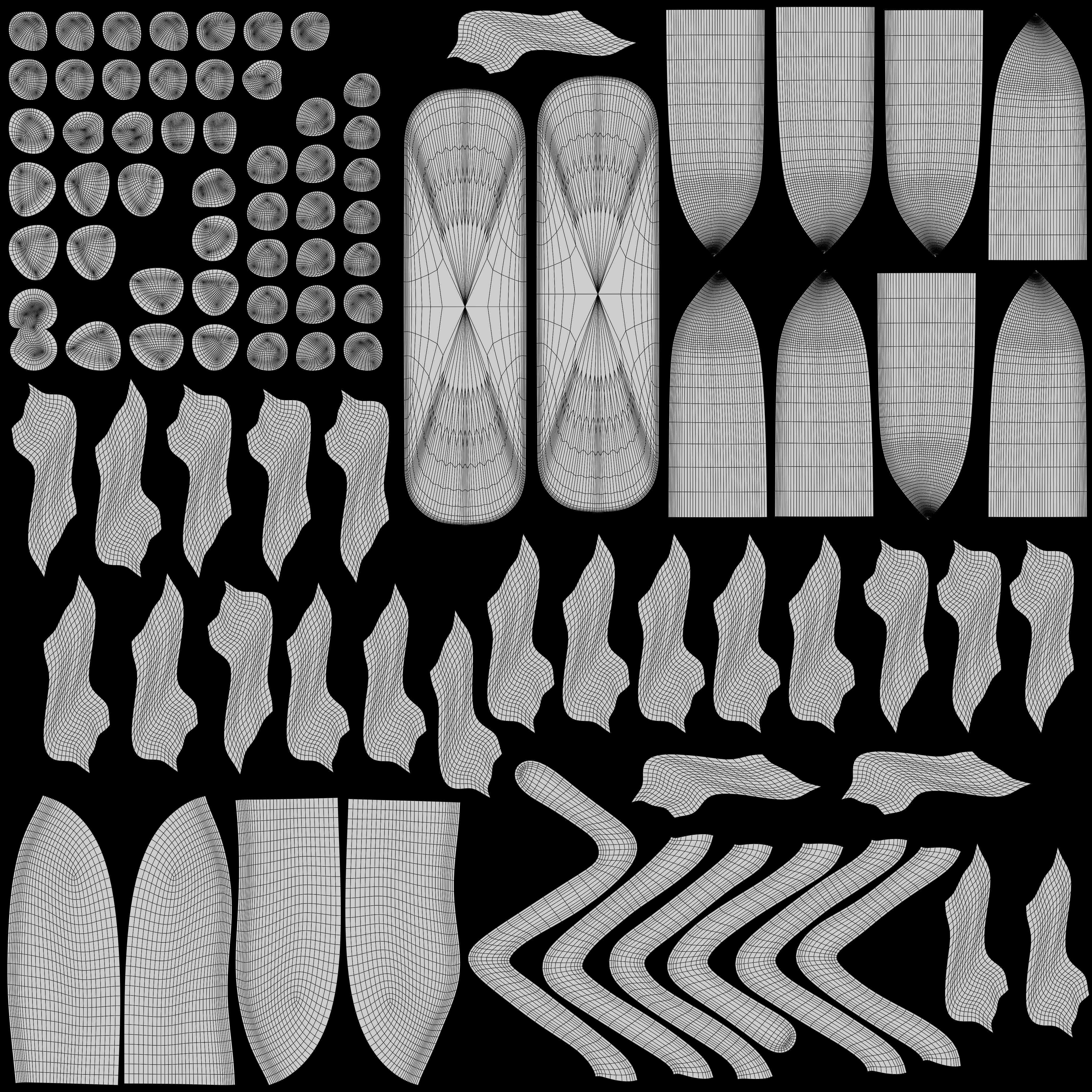 Chocolate Eclair Pastry 3D model_9