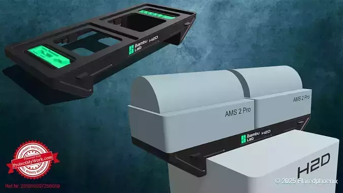Bambu Lab H2D AMS Konsole