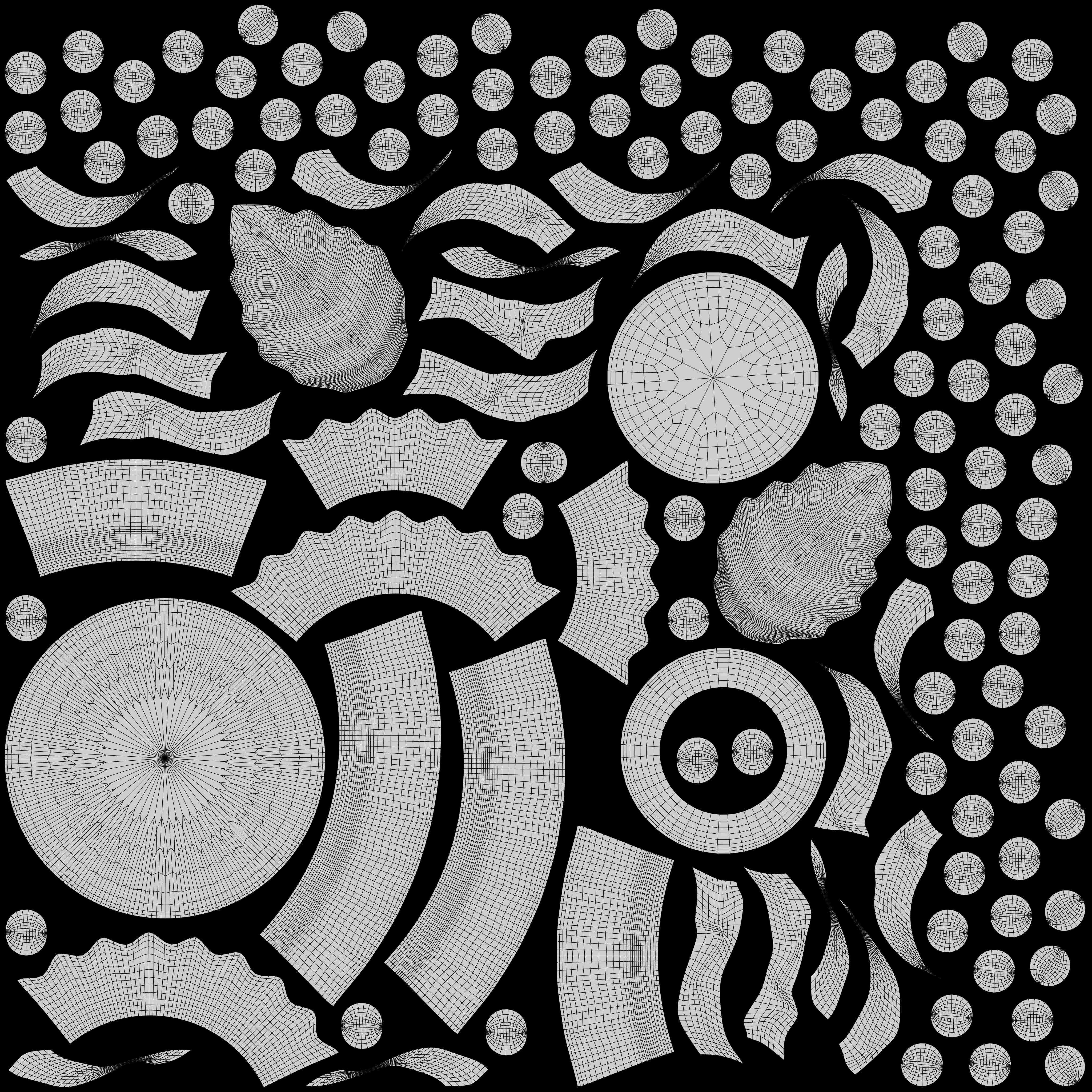 Fruit Tartlet with Cream 3D model_8