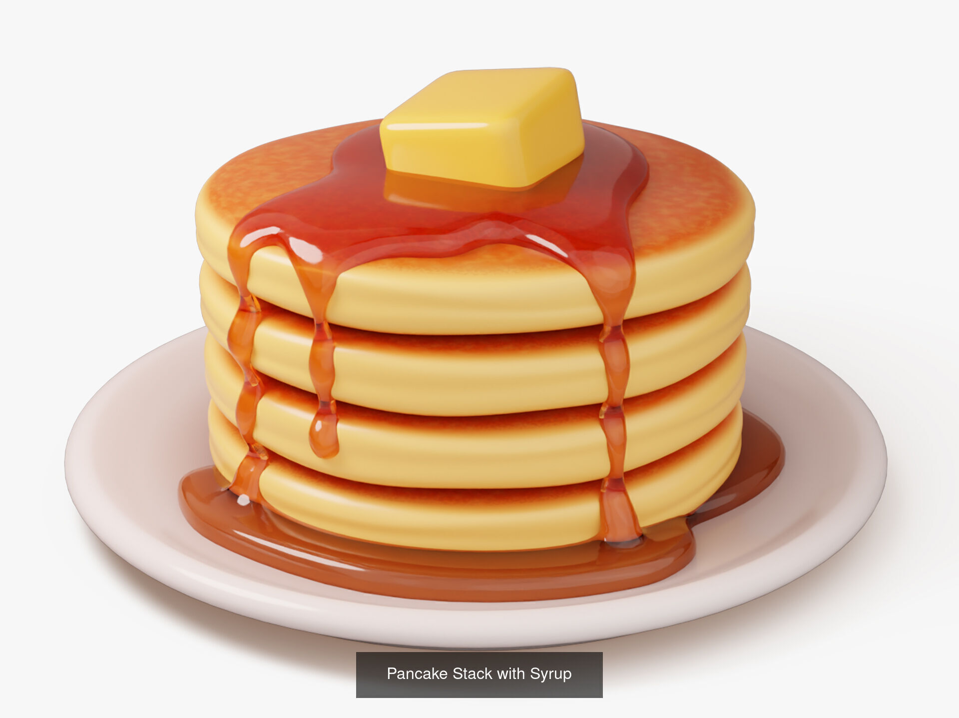 Sweet Dessert Pack 3D Model Collection_6