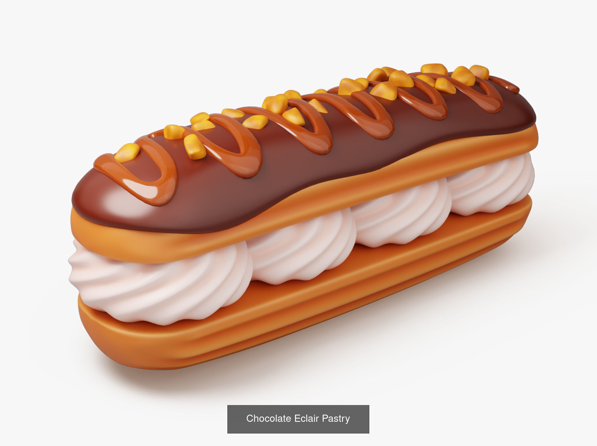 Sweet Dessert Pack 3D Model Collection_4