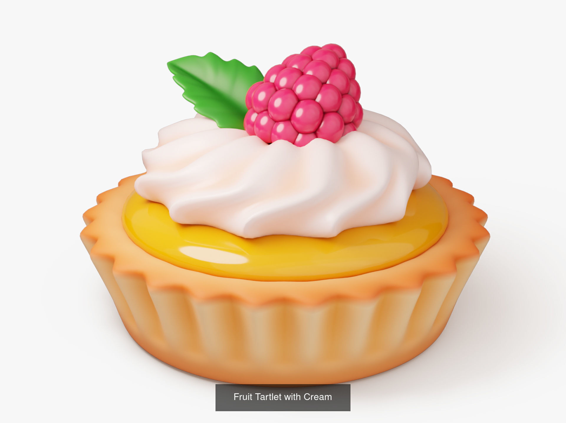 Sweet Dessert Pack 3D Model Collection_8
