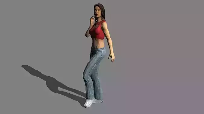 sexy girl3 rigged