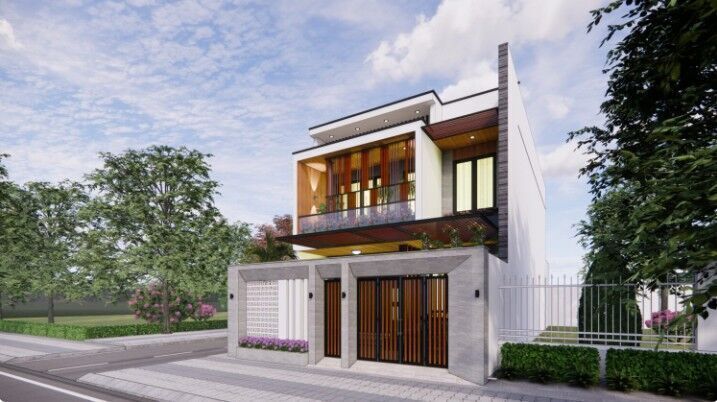 House Exterior Model 3D model_11