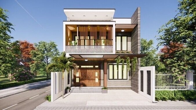  House Exterior Model 3D model