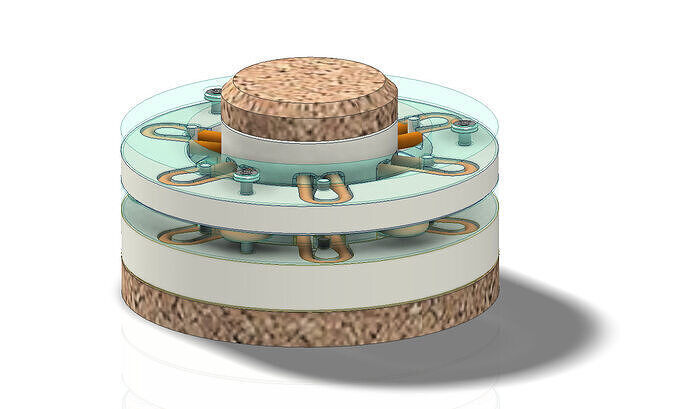 HiFi Speaker Isolation Pad 3D print model