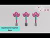  Squid Game-Inspired Keys Low-poly 3D model_1